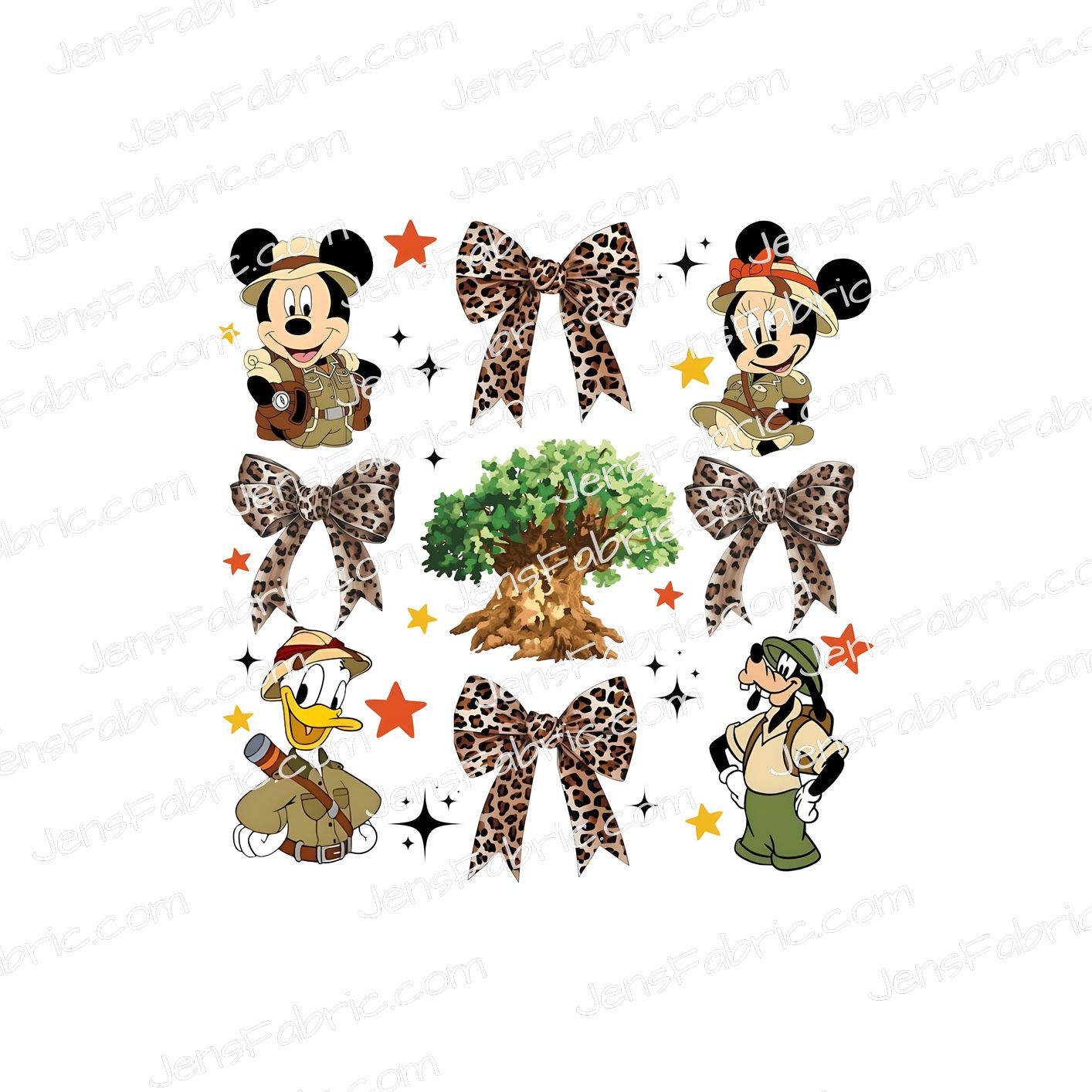 R44 Disney Coquette: safari panel