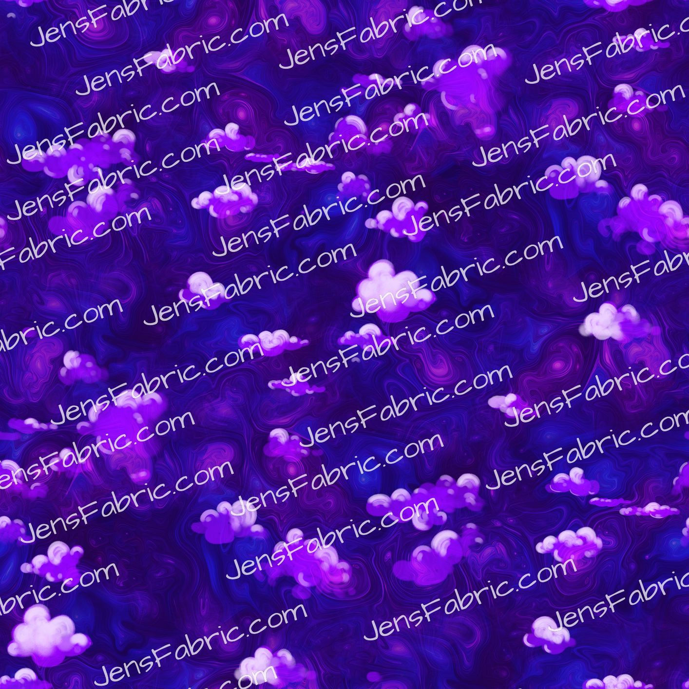 Magical Motif Up: Purple Clouds
