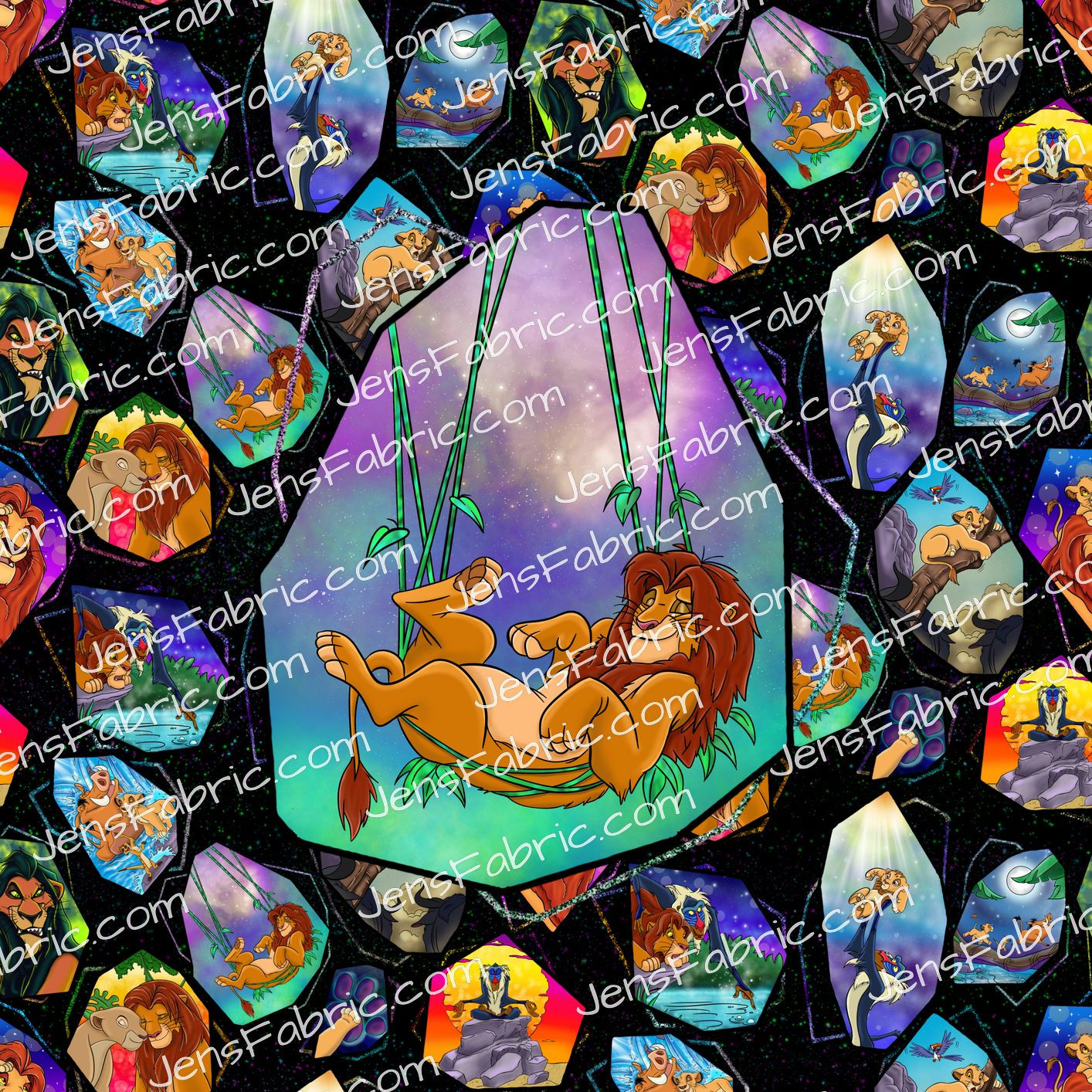 R13 Lion King: swing panel