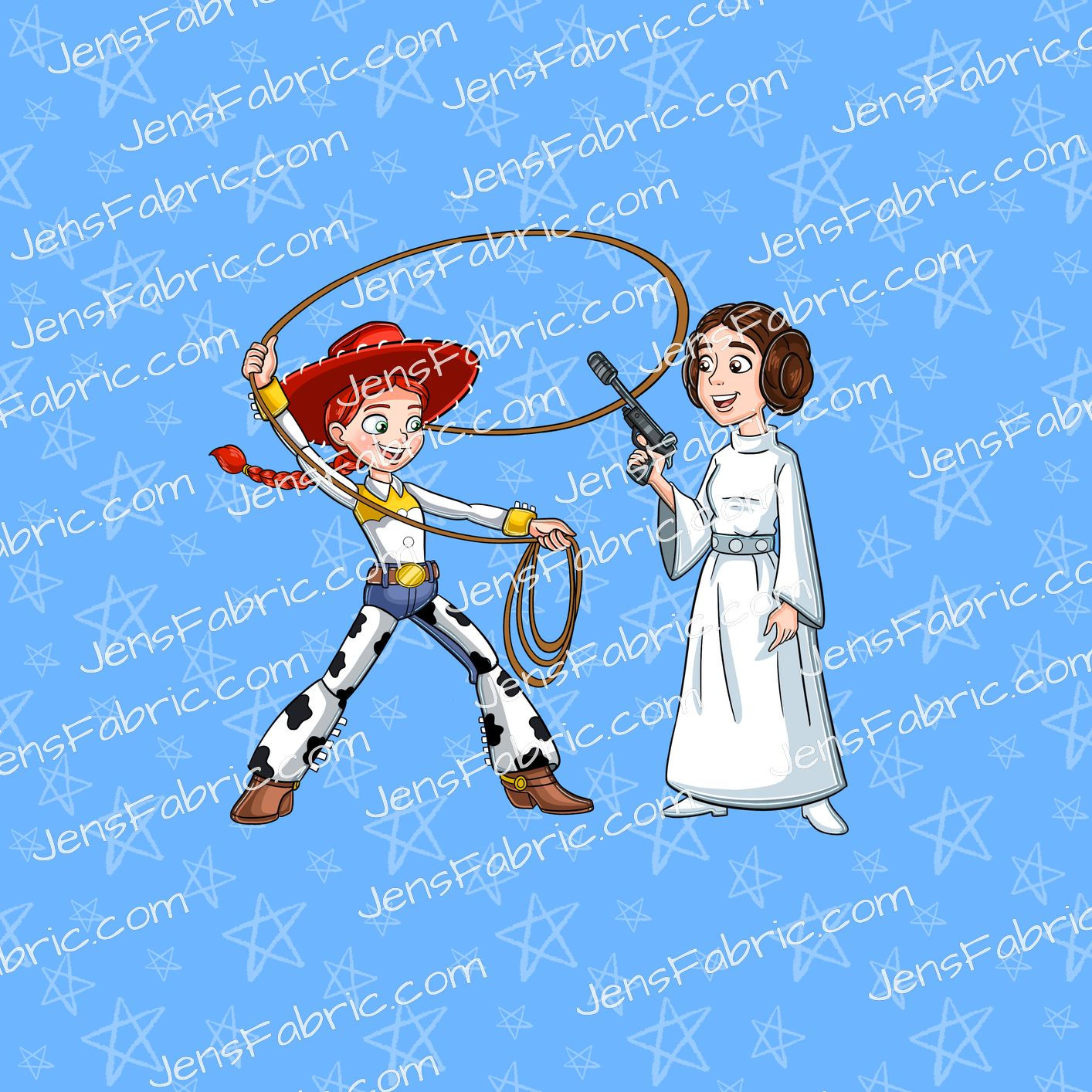 R43 Toy Story x Star Wars: girls rule panel