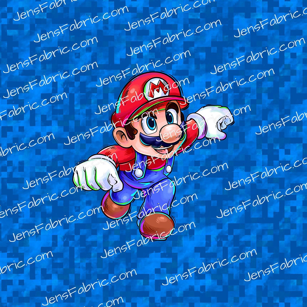 Magical Motif Mario: Mario Running Panel