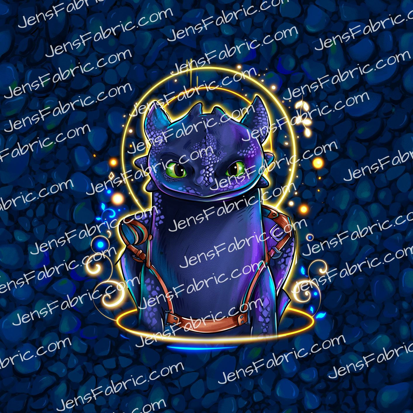 Magical Motif HHTYD: Toothless Panel 6