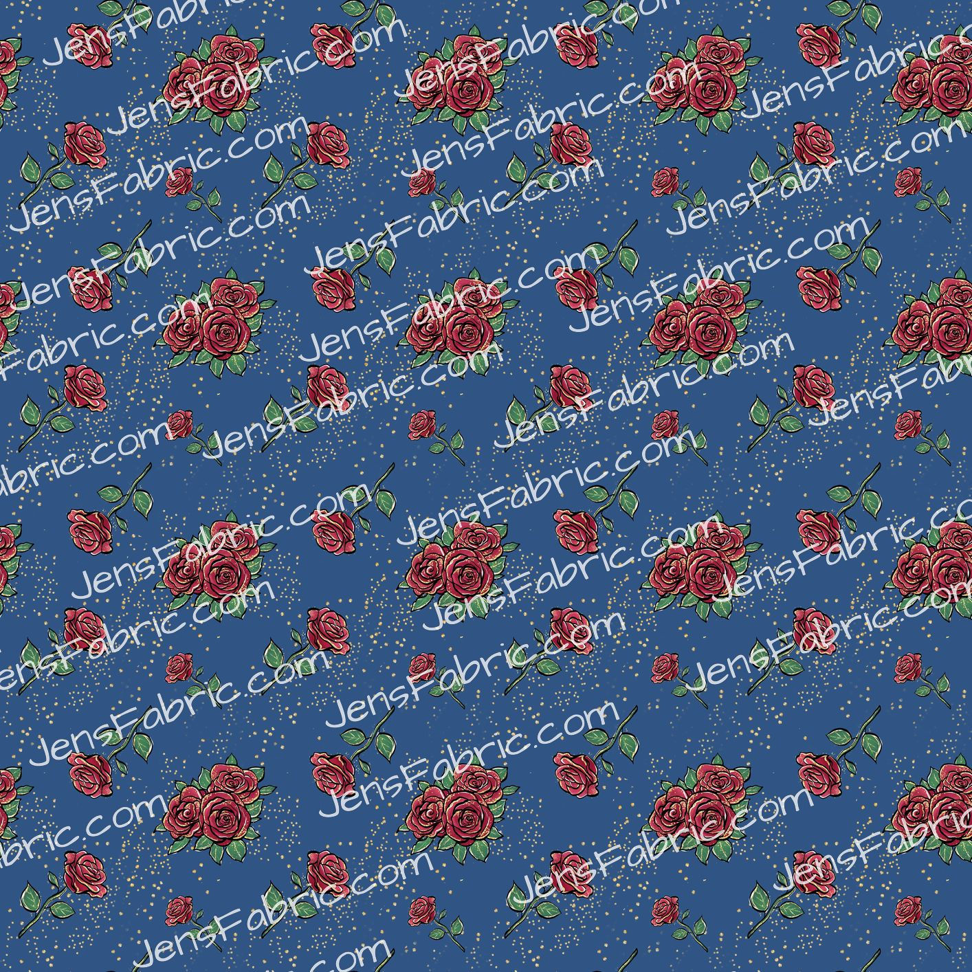 BATB roses on navy