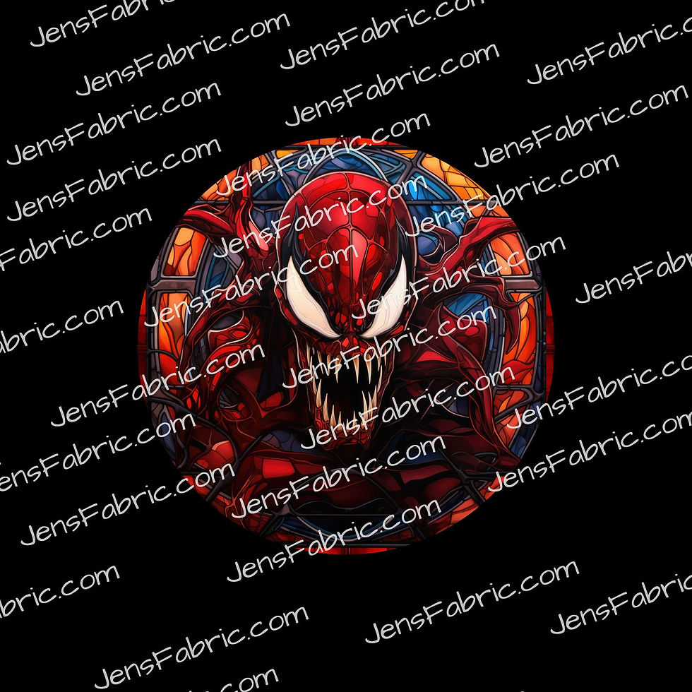 R29 Stained Glass Marvel: carnage panel