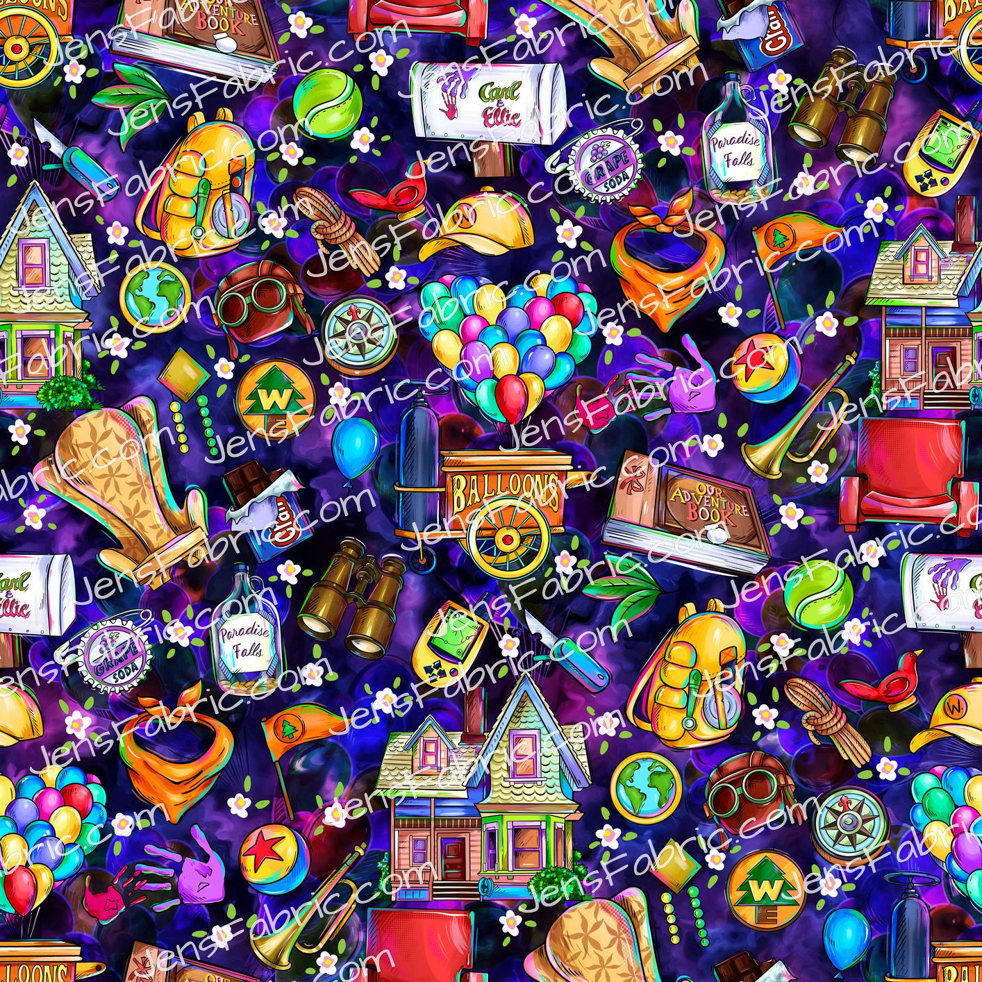 Magical Motif Up: Icon toss on purple