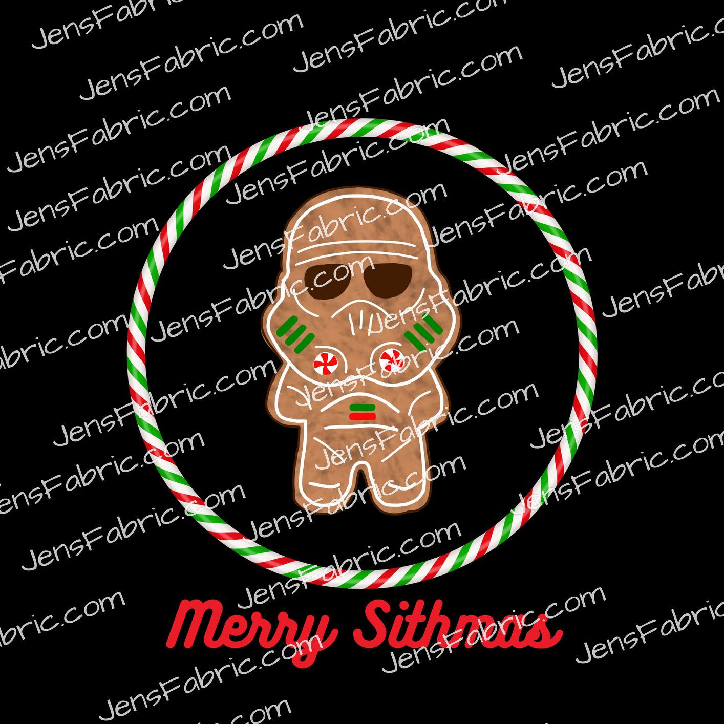 Gingerbread Heros: merry sithmas panel