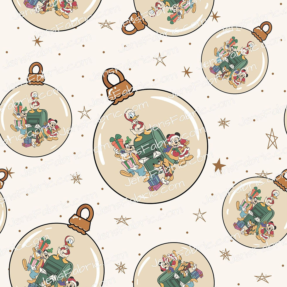 Fab 5 Santa Letters Ornament Toss