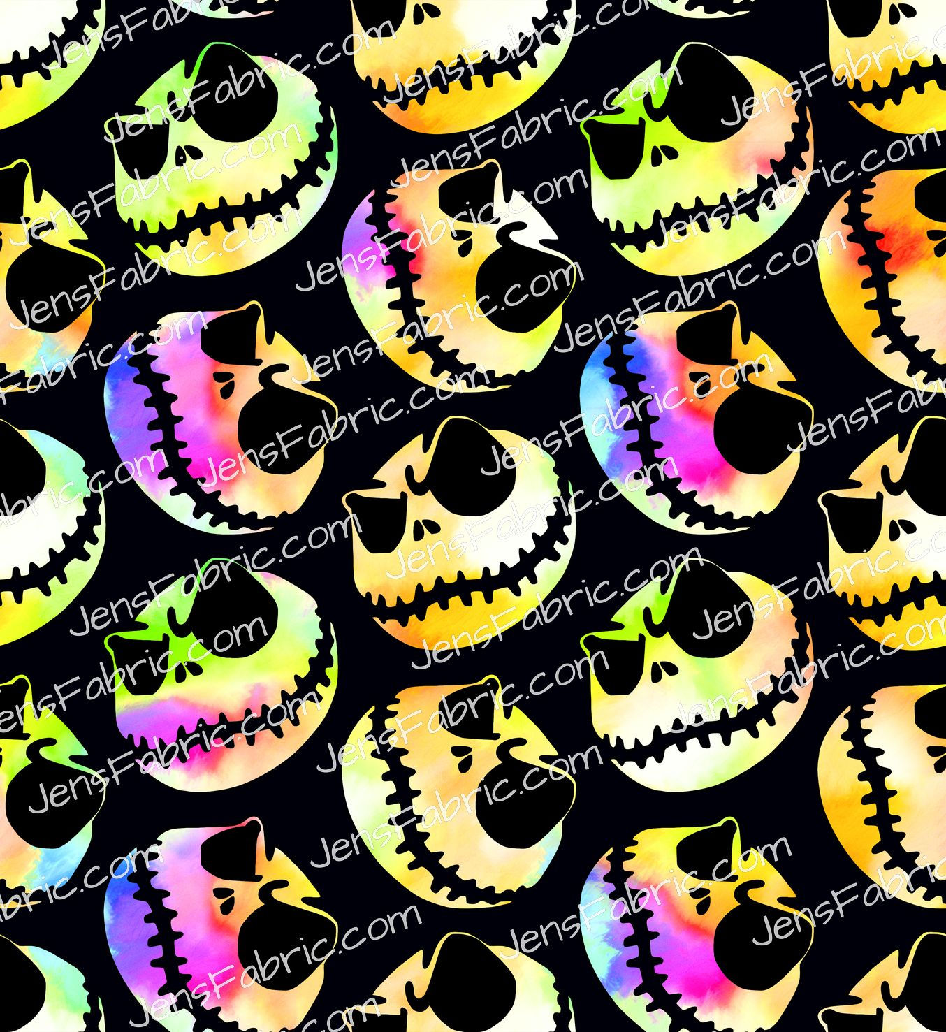 Nightmare Before Christmas Jack Head Toss Rainbow