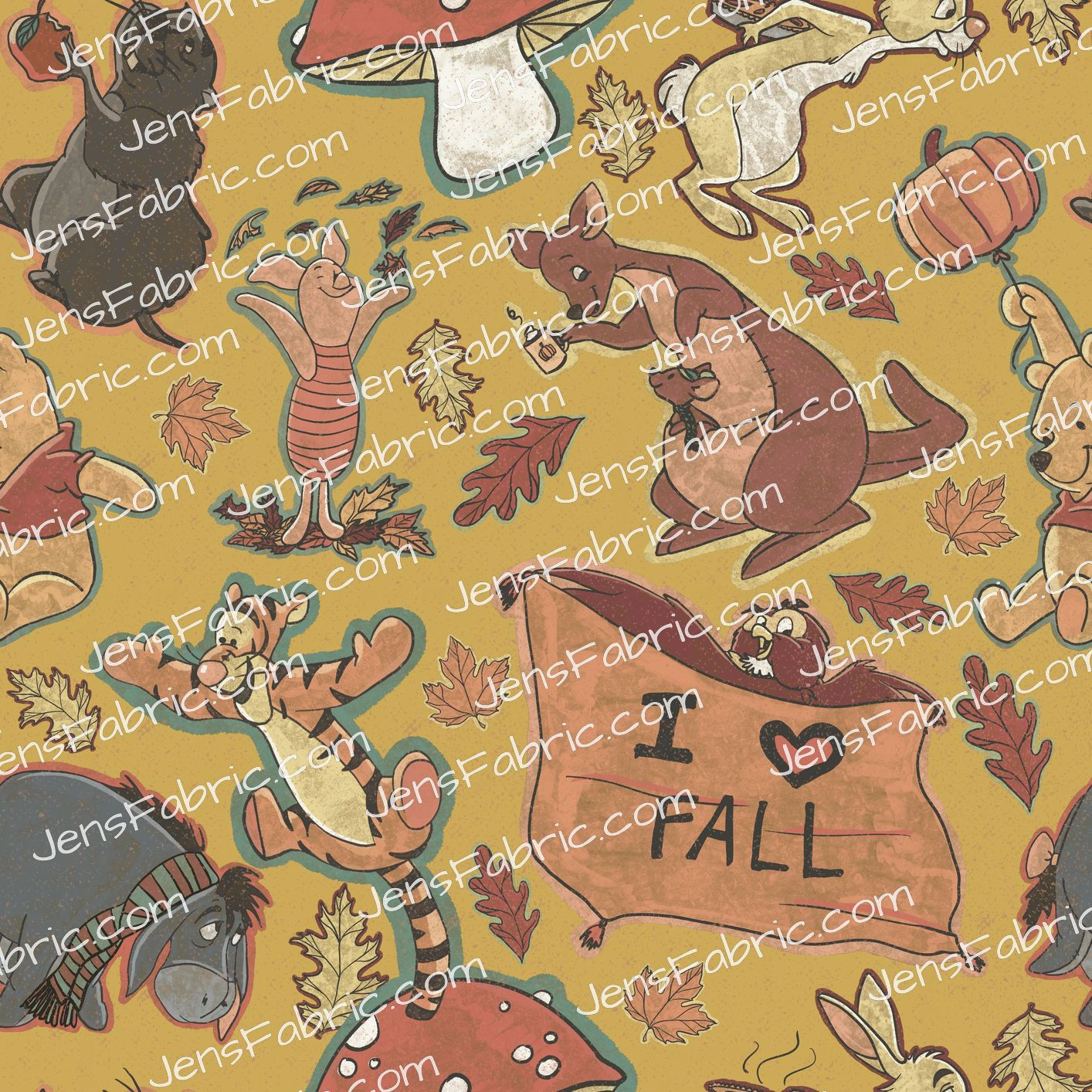 Cherry Fizz: I Love Fall Pooh and Friends Sand