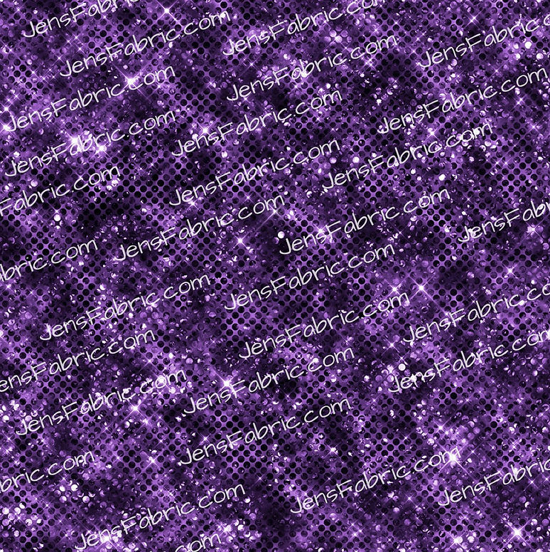 Purple glitter sequins