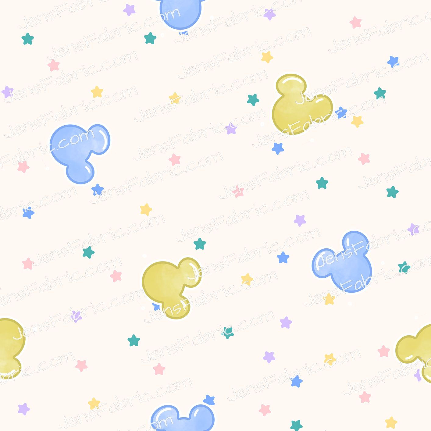 R43 LP Stoney Clover: Mouse confetti on cream