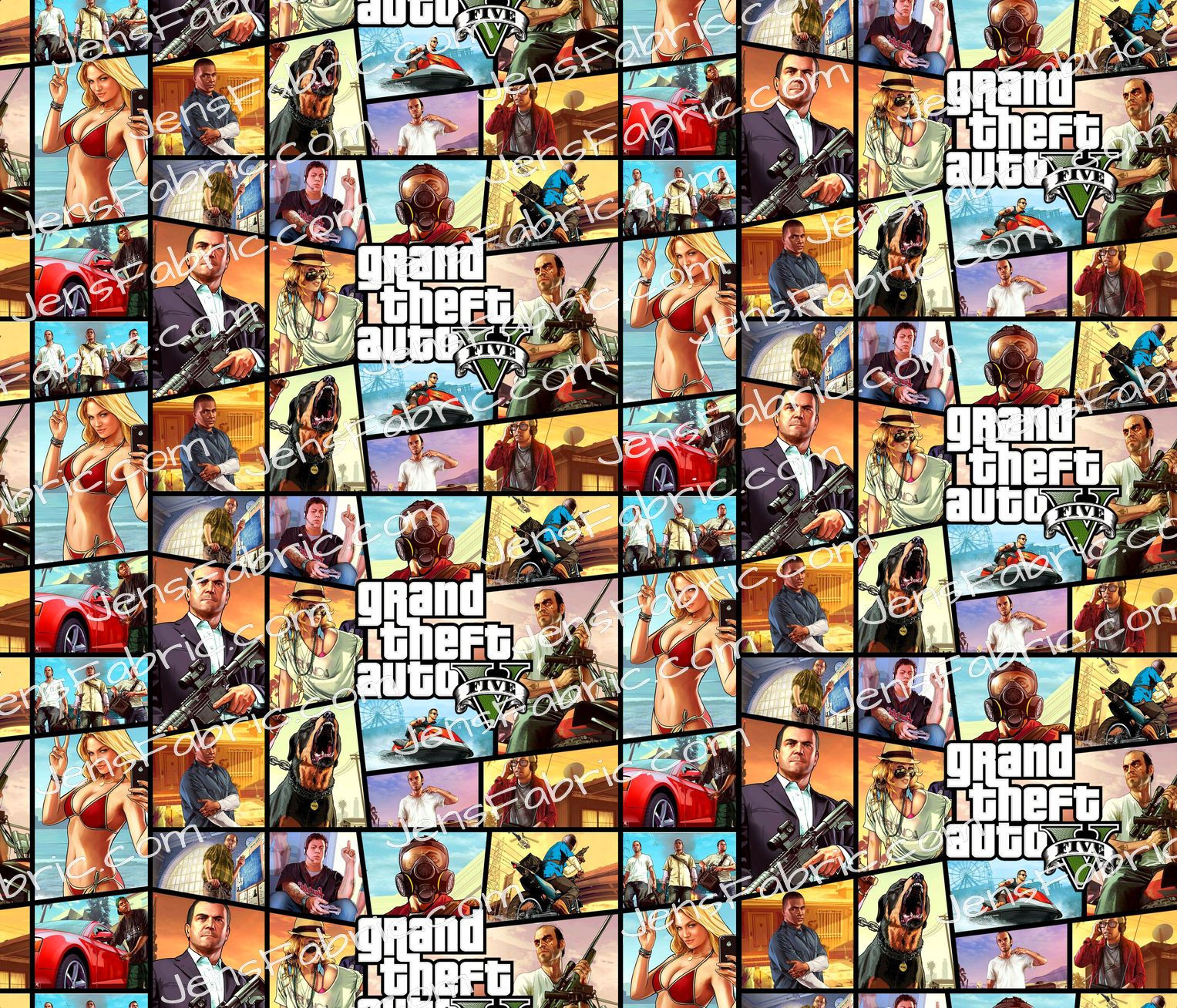 Grand theft Auto Collage