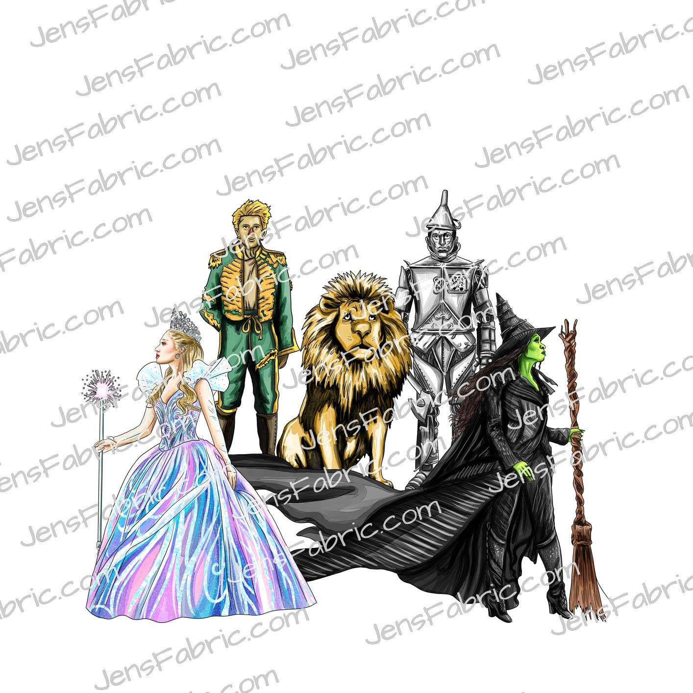 Space Waffle Wicked For Good: Character Panel