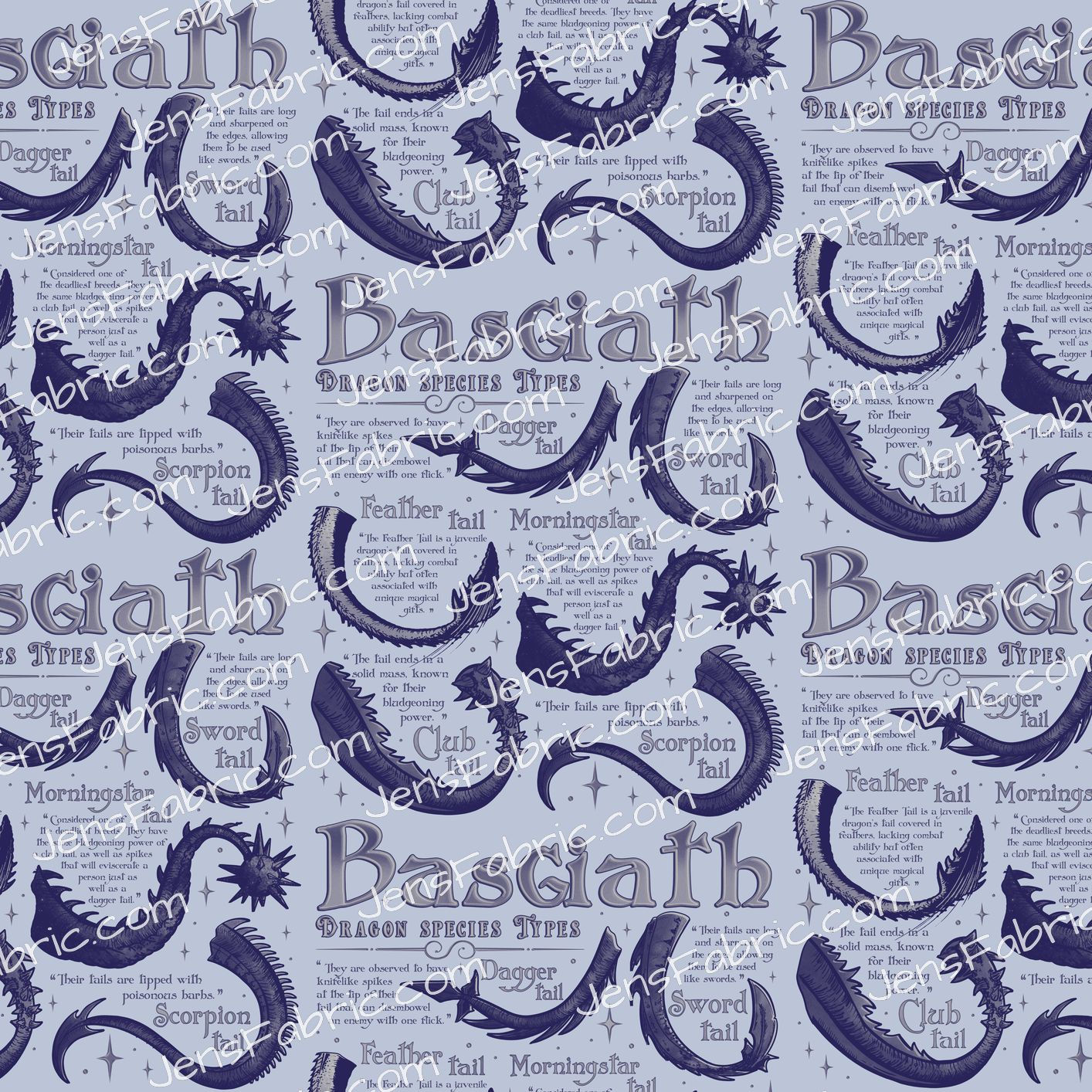 R37 Literary Toile Fourth Wing: Dragon Tails Coord