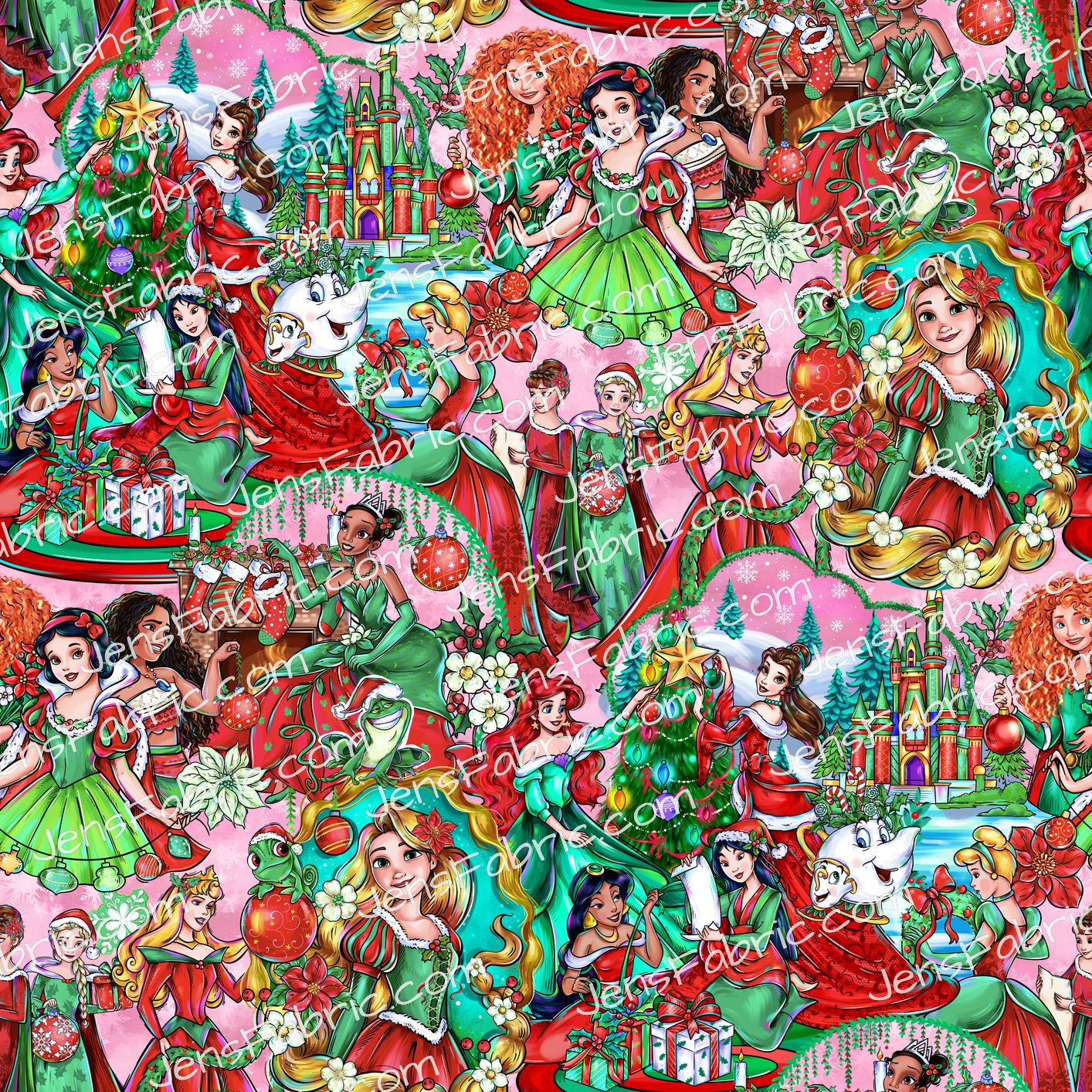 Magical Motif Xmas Princess: Princess Toss on Peach