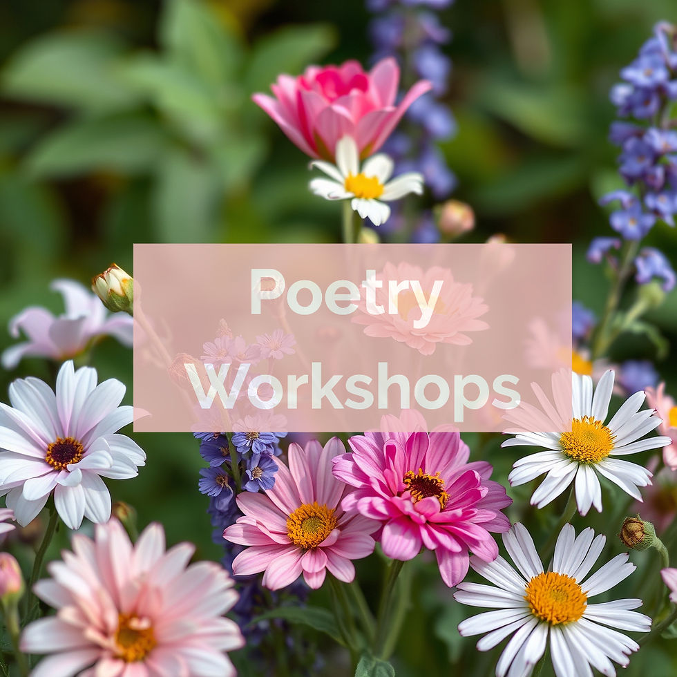COMING SOON! - Poetry workshops with Stefanie Maura and Christina M. Rau
