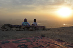 Sunset over Cairo