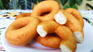 3 INGREDIENTES❗😱 ROSQUINHA FRITA DE POLVILHO DOCE (BIJAJICA) SUPER FÁCIL, RÁPIDA E DELICIOSA!