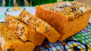 SEM SOVAR, SEM OVOS E SEM LEITE❗😱 PÃO 100% INTEGRAL CASEIRO BATIDO SUPER SIMPLES E DELICIOSO