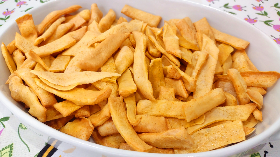 Salgadinho Saudável 2 Ingredientes
