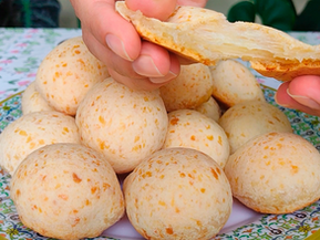 APENAS 3 INGREDIENTES❗😱 PÃO DE QUEIJO CROCANTE SUPER FÁCIL, RÁPIDO E DELICIOSO!