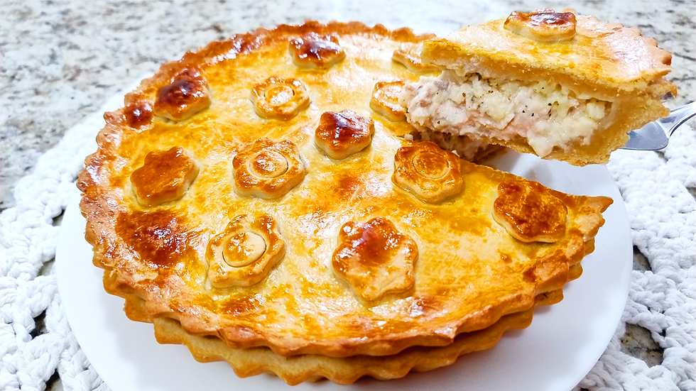 Empadão de Frango de Massa Podre
