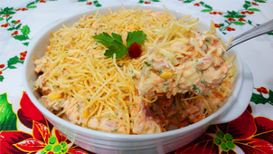 SEM MAIONESE❗😱 SALPICÃO DE FRANGO SUPER CREMOSO, RÁPIDO E FÁCIL DE FAZER!