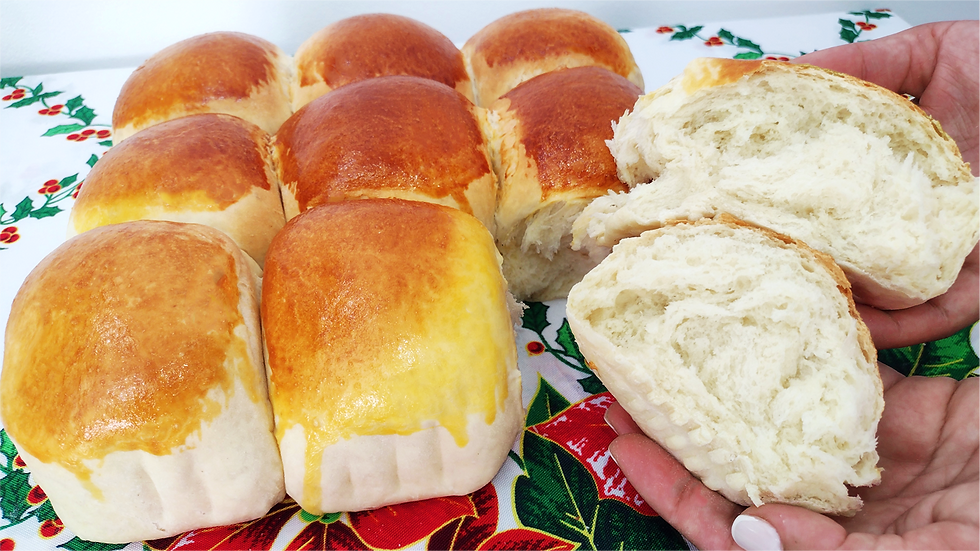 Pão Caseiro na Air Fryer