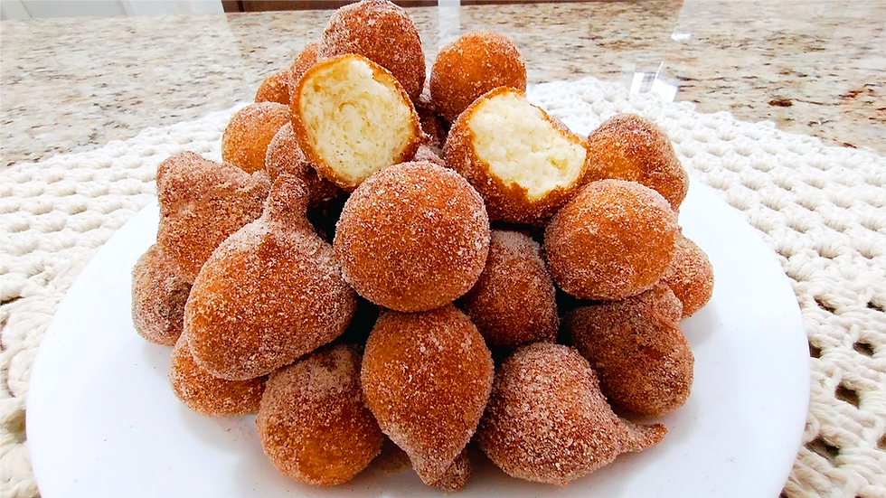 Bolinho de Chuva Sequinho e Macio
