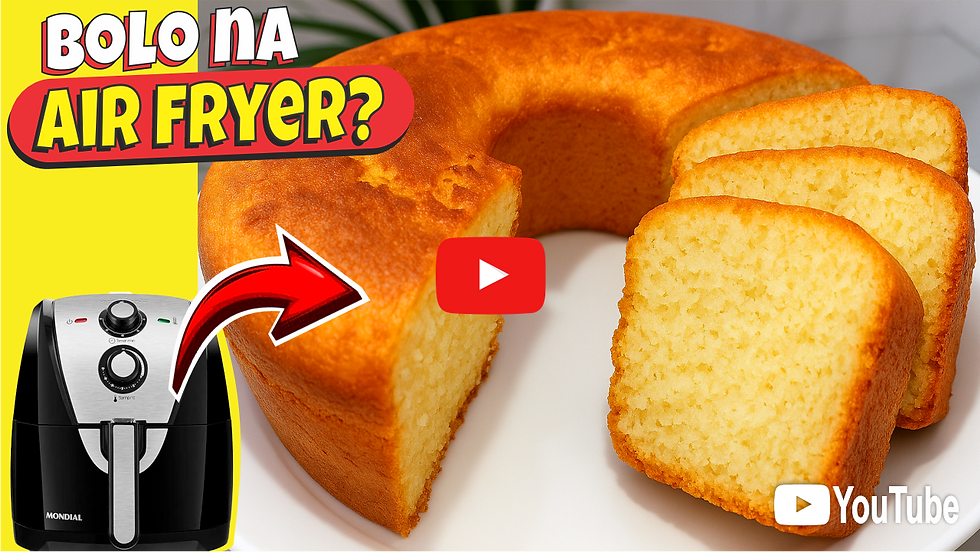 Assistir Bolo na AirFryer