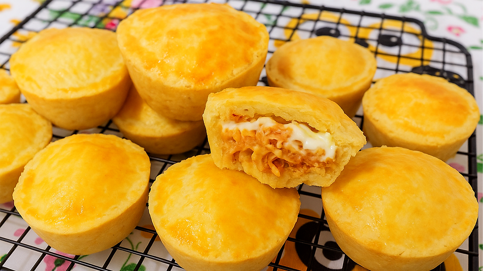 SUPER FÁCIL E COM APENAS 3 INGREDIENTES❗😱 MASSA DE EMPADA QUE DERRETE NA BOCA, SEQUINHA E DELICIOSA! 