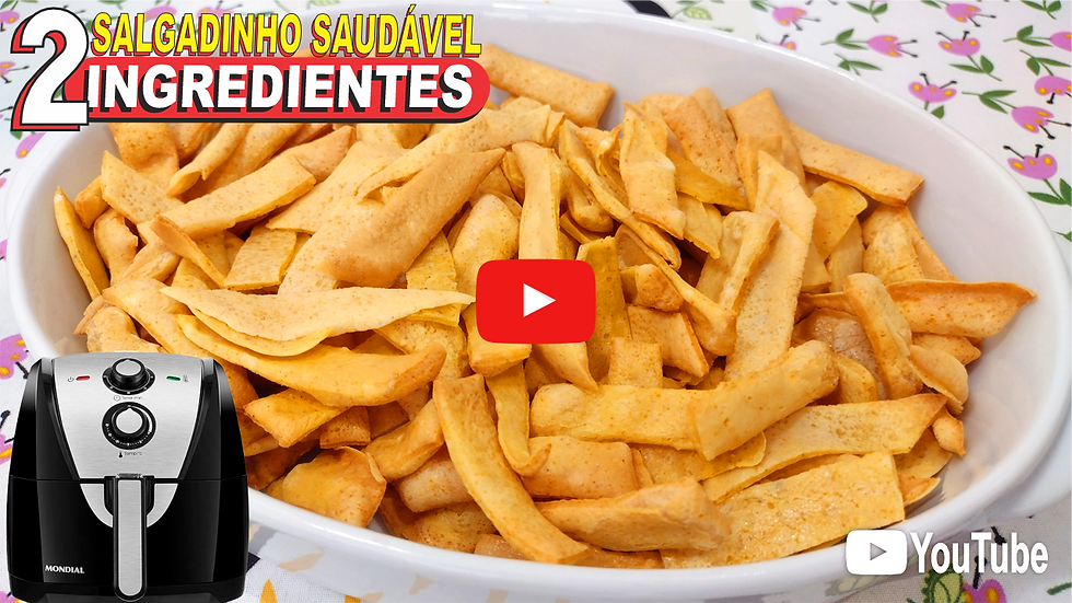 Assistir Salgadinho Saudável 2 Ingredientes