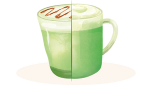 Matcha Latte gourmand