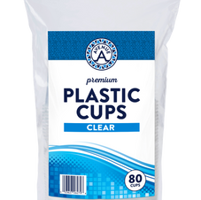 Plastic Cups (80 count)