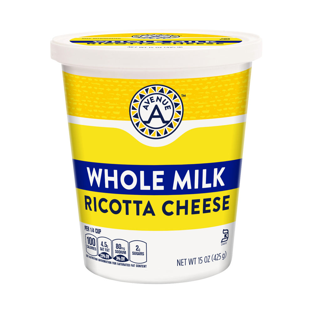 RICOTTA CHEESE WHOLE MILK 15 OZ