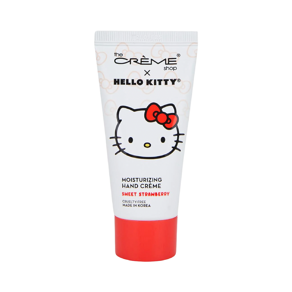 THE CRÈME SHOP X HELLO KITTY MOISTURIZING HAND CREAM SWEET STRAWBERRY