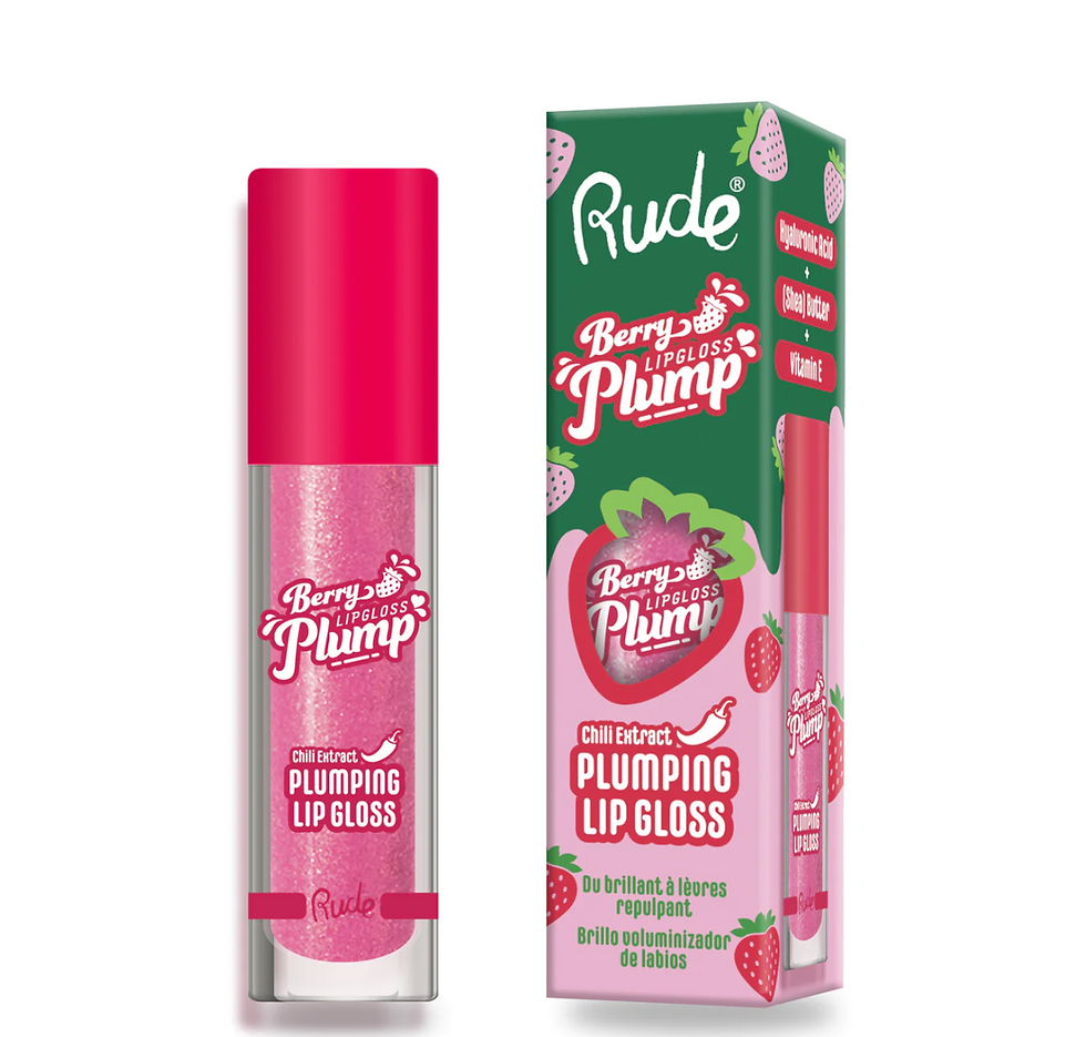 Thumbnail: RUDE COSMETICS BERRY JUICY PLUMPING GLOSS