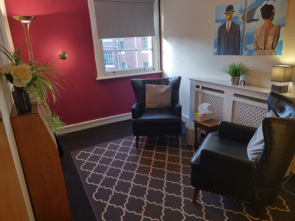 The Raspberry Room at The Leicester Centre for Psychodynamic Counselling