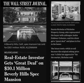 Dustin Nicholas on The Wall Street Journal