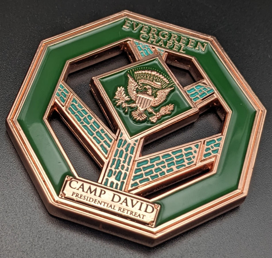 Evergreen Chapel Challenge Coin