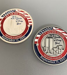 Honoring 20 Years of Heroism: Tunnel to Towers Foundation's Milestone Events and Commemorative Challenge Coin.