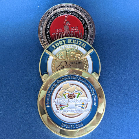 Toby Keith OK Kids Korral Charity Golf Challenge Coin