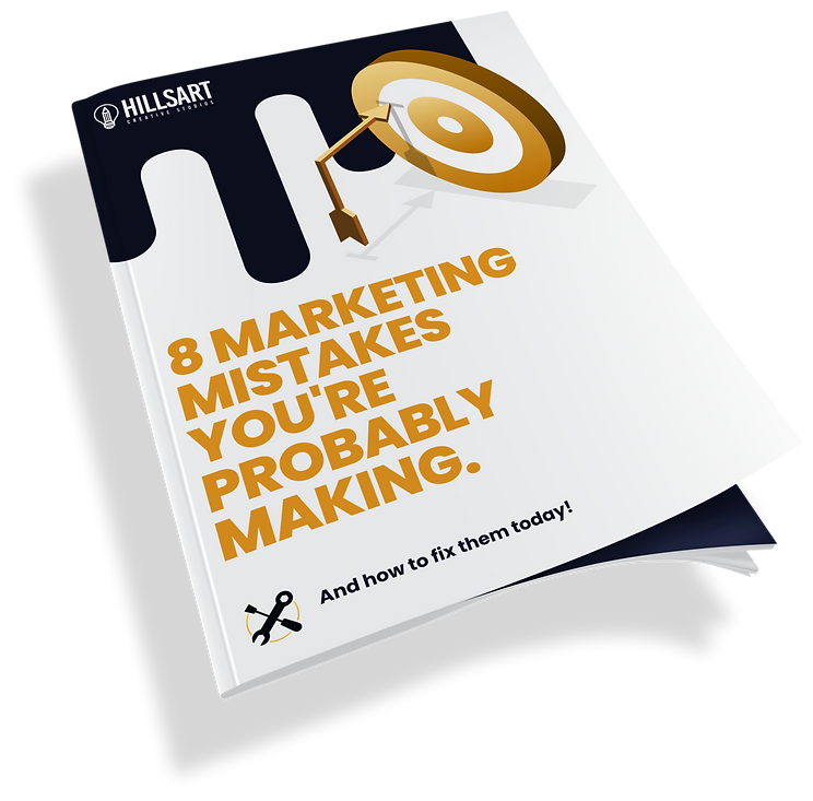 Hillsart 8 marketing mistakes your probably making
