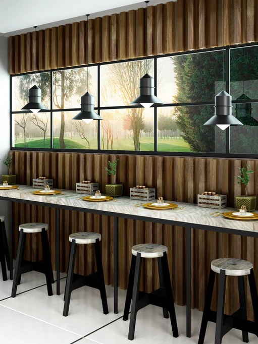 Thumbnail: Painel Ripado Poliestireno Resistente a Umidade