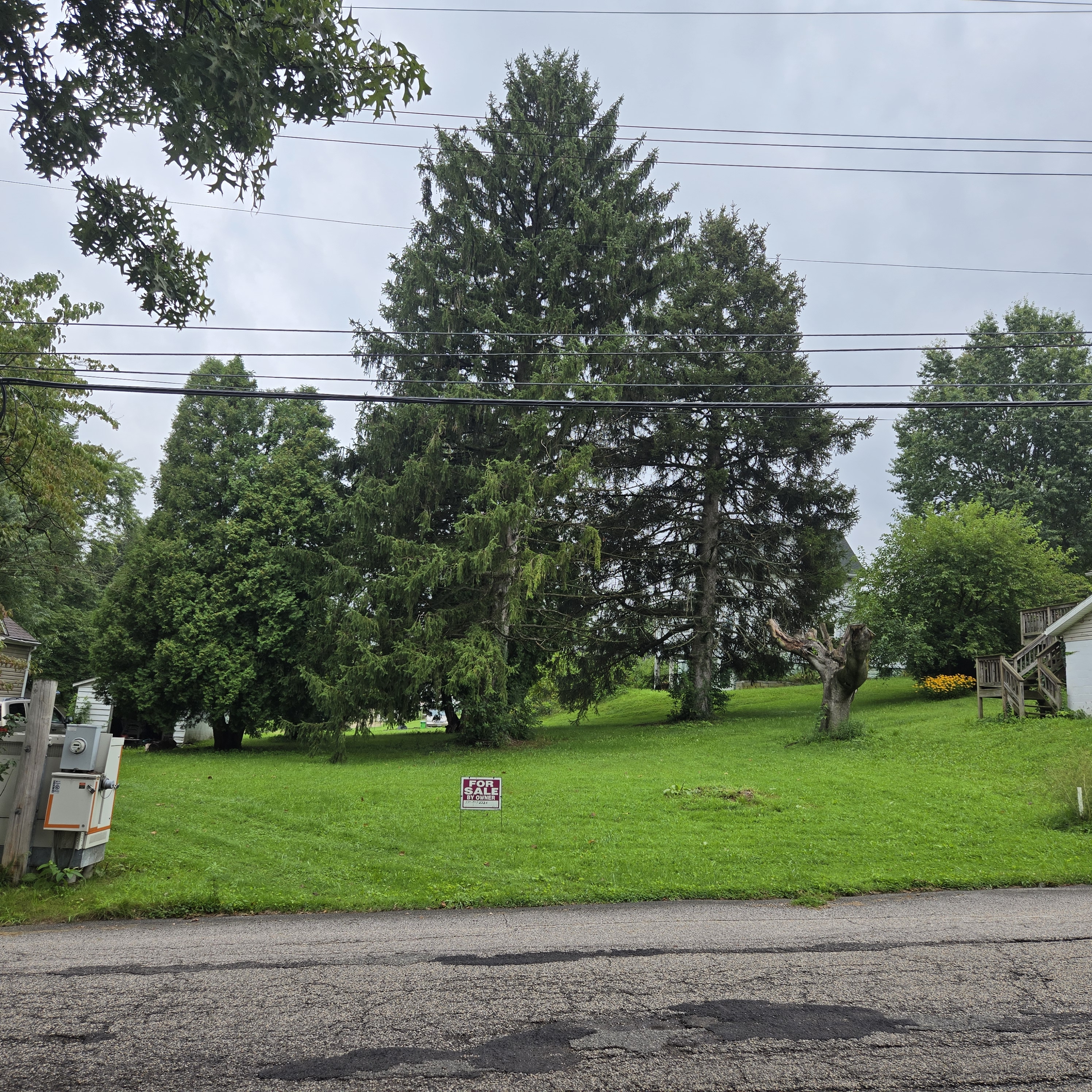 .14 acres on Glenn Street; cross street Summit Rd.