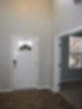 House front door entry - office area