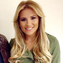 Georgia TOWIE hair and makeup