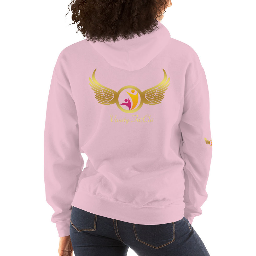 Thumbnail: Vanity Taichi  Back Side Unisex Hoodie