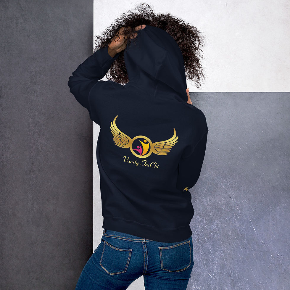 Thumbnail: Vanity TaiChi Unisex Hoodie Mia Special (Front & Back)