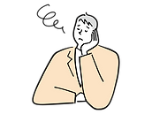考えている人